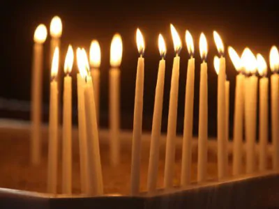 Церковные восковые свечи